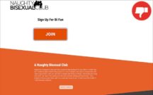 Review of NaughtyBisexualClub.com: Fake Check and Scam Alert for April 2023